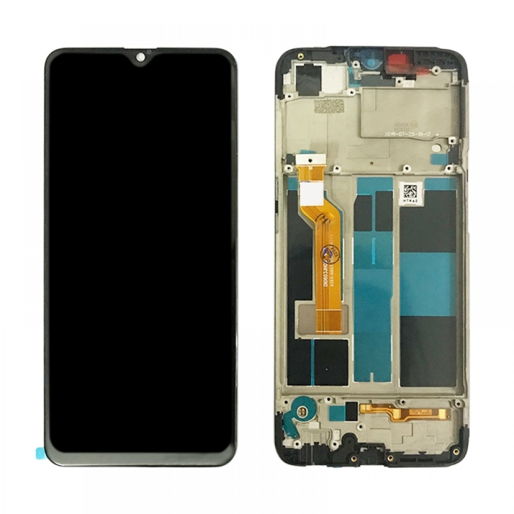 LCD Screen and Digitizer Full Assembly with Frame for OPPO A7X / F9(Black) Oppo Replacement Parts Oppo F9 (F9 Pro)